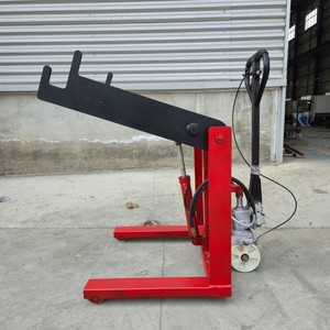 รถยกม้วนแบบมีล้อ ขนาด 350 กก. 500 กก. 800 กก. พร้อมใบรับรอง CE สำหรับการจัดการม้วน - Product Image 3