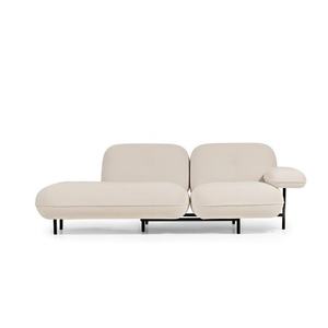 Ensemble de canapés sectionnels en tissu coton éponge durable scandinave moderne pour hôtels petits appartements villas ateliers salons - Product Image 6