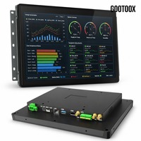 Terminal Android Todo en Uno de Montaje Empotrado de 7/10.1/15.6/21.5 Pulgadas RK3562 RK3568, Kiosco de Autoservicio HMI con Navegación GPS OEM