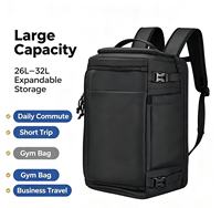 Sac à dos convertible pour ordinateur portable professionnel, étanche, multifonctionnel, sac de voyage pour ordinateur, logo personnalisé, fabricant OEM