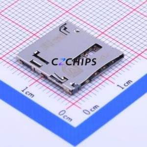 SMO-014 <b>SIM</b> <b>Card</b> Connector SMD Connector Self-Return Type Micro <b>SIM</b> <b>Card</b> <b>Card</b> <b>Holder</b> With <b>Card</b> Detection - Product Image 1