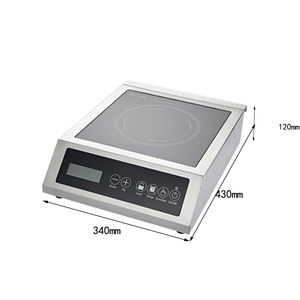 Table de cuisson à induction professionnelle haute puissance 3500W pour restaurant, plaque simple, machine de chauffage pour marmites, induction commerciale - Product Image 1