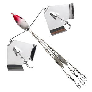 Señuelo de pesca Alabama Windmill Alabama Rig con hélice giratoria y snap, aparejo de pesca tipo paraguas para lubina, aparejos de pesca de agua dulce - Product Image 1