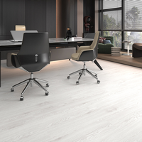 LVT Klick-Bodenbelag PVC Vinyl-Bodenbelag Planke Holzoptik Fleckenresistent Einfache Installation für Schlafzimmer