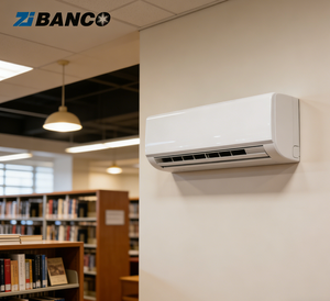 Unité de ventilo-convecteur mural DC hydronique à eau glacée avec capacité de refroidissement et de chauffage de 2,2 à 7 kW, économe en énergie - Product Image 2