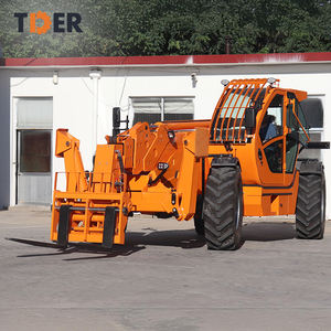 آلة مناولة عن بعد 4 طن 5 طن 14 متر 18 متر ارتفاع الرفع 4wd 4x4 عجلة محرك تلسكوبي رافعة شوكية رافعة شوكية - Product Image 3