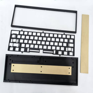 Coque de clavier en métal <span class=keywords><strong>CNC</strong></span> pièces matérielles non standard coque de clavier mécanique alliage d'aluminium traitement <span class=keywords><strong>CNC</strong></span> pièces de tour <span class=keywords><strong>CNC</strong></span> - Product Image 1