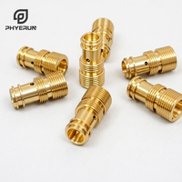 Composants de précision usinés sur mesure en acier inoxydable SS316L, à axe long, usinés selon la méthode suisse, pour l'électronique