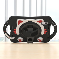 Étui pour tablette Super Cute Design Robuste Armor avec béquille et bandoulière pour iPad mini 6/7 8.3 2021/2024