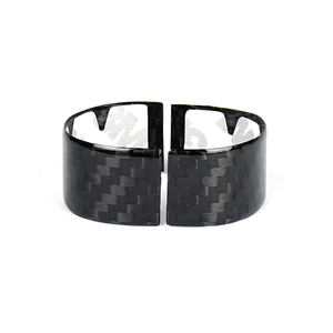 Cubiertas de Fibra de Carbono Shasha para Volante de <span class=keywords><strong>Fiat</strong></span> 500, Diseño Deportivo, para <span class=keywords><strong>Fiat</strong></span> 500 2020-2025 - Product Image 2