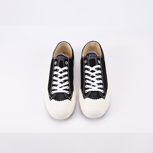 Factory Direct <strong>Wholesale</strong> Customized Low Cut Vulcanized Plain <strong>Blank</strong> Black Casual <strong>Canvas</strong> Shoes <strong>Sneakers</strong> for Men - Product Image 3