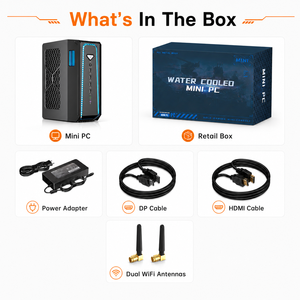 มินิพีซี RTX 5070 12GB เกมมิ่งพีซี 9 คอมพิวเตอร์ตั้งโต๊ะ DDR5 ช่องเสียบคู่ พัดลมระบายความร้อนแบบ Heat Pipes สำหรับอีสปอร์ต และเมนบอร์ด Sl-800AMD AMD B650 - Product Image 4