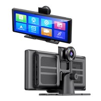 Autoradio portable sans fil Apple CarPlay avec écran CarPlay de 10,26 pouces, Android Auto, navigation GPS, caméra embarquée 4K