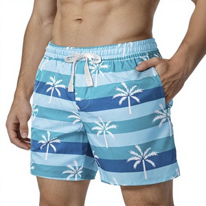 Shorts de playa para hombre con logo personalizado, de secado rápido, cómodos, ligeros, informales, para nadar. - Product Image 5