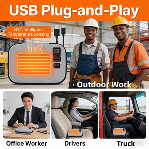 Calentador de Comida Portátil USB OEM, Reutilizable, a Prueba de Fugas, con Estuche Rígido, <span class=keywords><strong>para</strong></span> Hogar, Auto, Escuela y Uso <span class=keywords><strong>en</strong></span> Exteriores, Ideal <span class=keywords><strong>para</strong></span> Regalo - Product Image 4