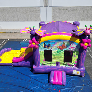 <span class=keywords><strong>Castillo</strong></span> Inflable Comercial para Adultos con Tobogán, Equipo para Fiestas, Combo de Brincolín Inflable para Exteriores - Product Image 6