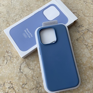 Fundas de Silicona Líquida Originales LOGO para iPhone 17 <span class=keywords><strong>Pro</strong></span> <span class=keywords><strong>Max</strong></span>, 16 <span class=keywords><strong>Pro</strong></span> <span class=keywords><strong>Max</strong></span>, 15, 14, con Carga Inalámbrica Magnética y Caja - Product Image 4