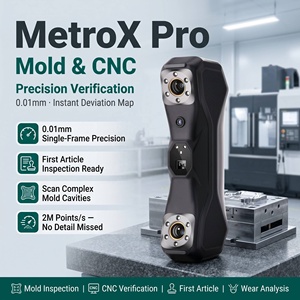 เครื่องสแกนสามมิติ Revopoint MetroX Pro ระดับมืออาชีพ สำหรับการศึกษาทางวิศวกรรม ห้องปฏิบัติการวิจัย และการผลิตดิจิทัล - Product Image 1