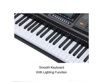 Factory Direct Wholesale MK-816 61-Key Electronic Keyboard Piano for Beginners-Professional Keyboard Instruments 260 Rhythms 460