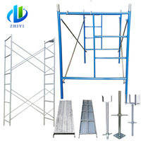 Andamio plegable de segunda mano para pared, accesorios de metal portátil, material de segunda mano, lista de nombres, sistema de fama, precio en venta