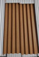 Panneau mural WPC moderne ignifuge et imperméable à prix fabricant, revêtement à lattes avec motif 3D pour usage domestique et commandes en gros