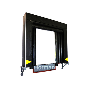 La plate-forme est équipée d'un abri <span class=keywords><strong>de</strong></span> quai d'étanchéité <span class=keywords><strong>de</strong></span> <span class=keywords><strong>porte</strong></span> scellé en éponge avec bande d'avertissement - Product Image 5