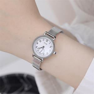 Reloj de pulsera de acero inoxidable para mujer Scottie con esfera circular de <span class=keywords><strong>buena</strong></span> calidad movimiento de cuarzo impermeable <span class=keywords><strong>marca</strong></span> <span class=keywords><strong>Citizen</strong></span> de moda - Product Image 1