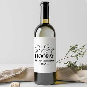 Étiquettes de vin personnalisées pour fêtes, mariages, anniversaires, étanches, marque blanche, fabrication sur mesure - Product Image 3