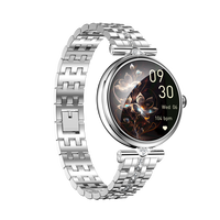 Reloj Inteligente para Mujer AK73, Pantalla AMOLED de Alta Precisión de 1.28 Pulgadas, Resistente al Agua IP68, Llamadas por Bluetooth, Múltiples Modos Deportivos