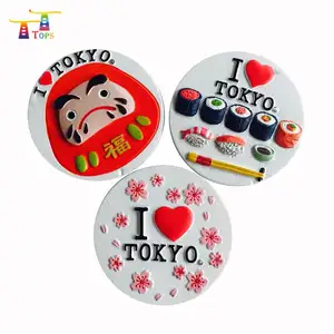 Shaped Glass Shape Red Sea Souvenir Custom 3d Resin Cheap Promotional Seaside Phuket Netherlands Vienna Musical Fridge Magnets