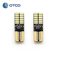 Ampoule LED T10 W5W 194 pour plaque d'immatriculation, feux de position latéraux, clignotants, universelle pour voiture 12V 2.2W Blanc/Bleu/Bleu Glace, Garantie 2 ans