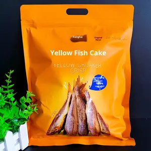 Xianghai Sarı Krokete Kızartılmış Kurutulmuş Balık 500g Tuzlu Çıtır Doku Hazır Atıştırmalık - Product Image 4