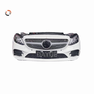Parachoques delantero de alta calidad adecuado para el kit de carrocerí<span class=keywords><strong>a</strong></span> <span class=keywords><strong>Mercedes</strong></span> Benz C-series 205, con conjunto de parachoques delantero del radiador de la rejilla del faro - Product Image 5