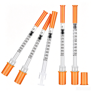 Seringues à insuline jetables 0,3 ml 0,5 ml 1 ml, seringues vétérinaires 30G 5/16" 1/2" 32G 1 ml - Product Image 3