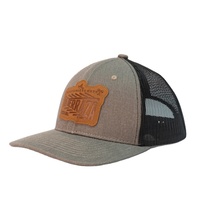 Popular todo-fósforo deportivo moda camionero sombrero transpirable malla popelina bordado a mano fruta protección solar gorra de béisbol Casual