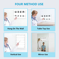 Moniteur d'acuité visuelle numérique LCD 21,5 pouces, écran d'affichage d'optotypes pour test de vision ophtalmique, pour examen en clinique ophtalmique