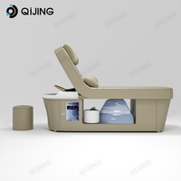 Prix d'usine Salon Lifting arrière Massage des pieds Shampooing Chaise Lavage des cheveux Pédicure Spa Table Shampooing Lit avec vapeur