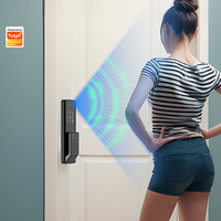 Volibel nuovo arrivo intelligente digitale Tuya Wifi App Monitor biometrico impronte digitali inviare foto al telefono Smart serratura porta con fotocamera