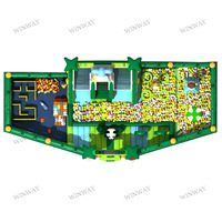 Prix d'usine Grande ville de jeux gonflable personnalisée sur le thème du zoo pour la location événementielle