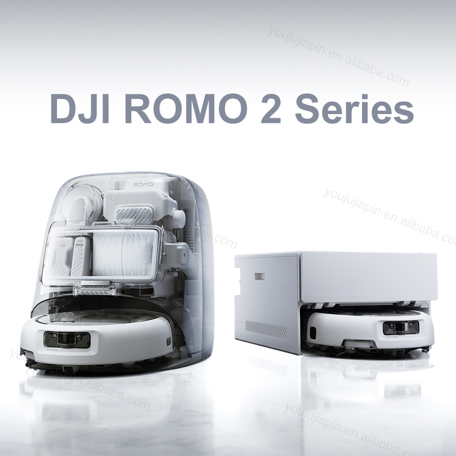 DJI ROMO P2 Robot Vacuum with Drone-Level AI Obstacle Avoidance | 36000Pa Powerful Suction Mop & Sweep All-in-One Global
