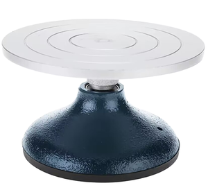 Plateau tournant à gâteau en métal, écologique, épaissi et stable, pour la pâtisserie et la décoration, fabriqué à Zhejiang, Chine, 1 pièce en stock - Product Image 1