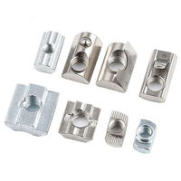 Écrou en T M3 M4 M5 M6 M8, écrou à tête coulissante, connecteur de fixation pour imprimante 3D, profilés aluminium séries 20 30 40