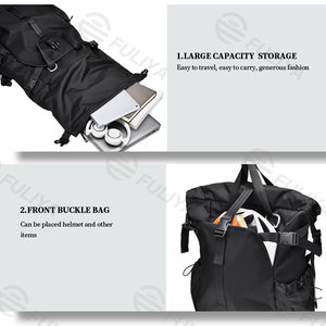 Mochila Fuliya Personalizada para Estudiantes Universitarios, Impermeable, para Laptop, Juvenil, para Escalada, Camping, Senderismo y Deportes al Aire Libre - Product Image 4