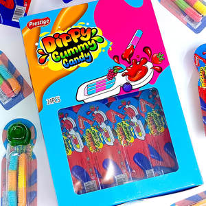 Vente en gros de 20g de bonbons gommeux fruités gelée aigre dans une boîte de <span class=keywords><strong>sauce</strong></span> Halal certifié bonbons sucrés en vrac - Product Image 3