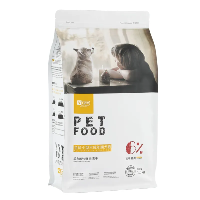 Free sample YEE Organic Pet Food Halal Wholesalers Freeze Dried Weight Gain Special Cat Dry Dog Food