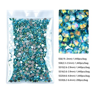 OLeeya - Pedrería de Cristal de Aguamarina Mágica Personalizada para Disfraces y Ropa de Baile - Product Image 3