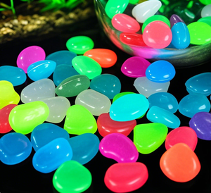 Bagliore luminoso nel buio pietra artificiale ciottoli Non tossici per la decorazione e la pavimentazione del giardino vialetto della piscina all'aperto - Product Image 1