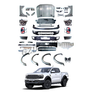ชุดแต่งกันชนหน้า GZDL4WD <span class=keywords><strong>4x4</strong></span> สำหรับ <span class=keywords><strong>Ford</strong></span> <span class=keywords><strong>Ranger</strong></span> <span class=keywords><strong>2023</strong></span>+ T9 XL XLS <span class=keywords><strong>XLT</strong></span> อัพเกรดเป็นรุ่น Raptor สไตล์ 1:1 - Product Image 1