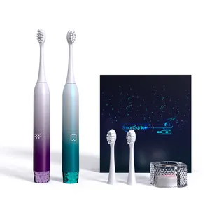 Pressure Sensor Start UP With Key Boot Electric Toothbrush Touch Control LED Smart Sonic Tooth Brush