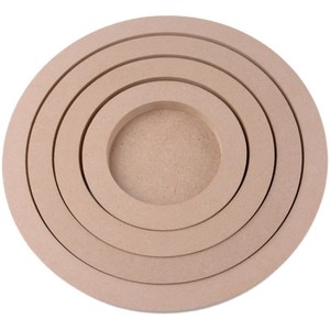 Wooden Round Photo <b>Frame</b> 15cm 20cm 25cm 30cm Tabletop Display Handmade Craft For Children DIY Decoration - Product Image 5